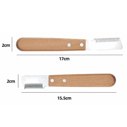 Hair Plucking Knife Pet Comb And Shaver West Highland Bull Terrier Schnauzer Terrier Dog Grooming Tools Pet Supplies