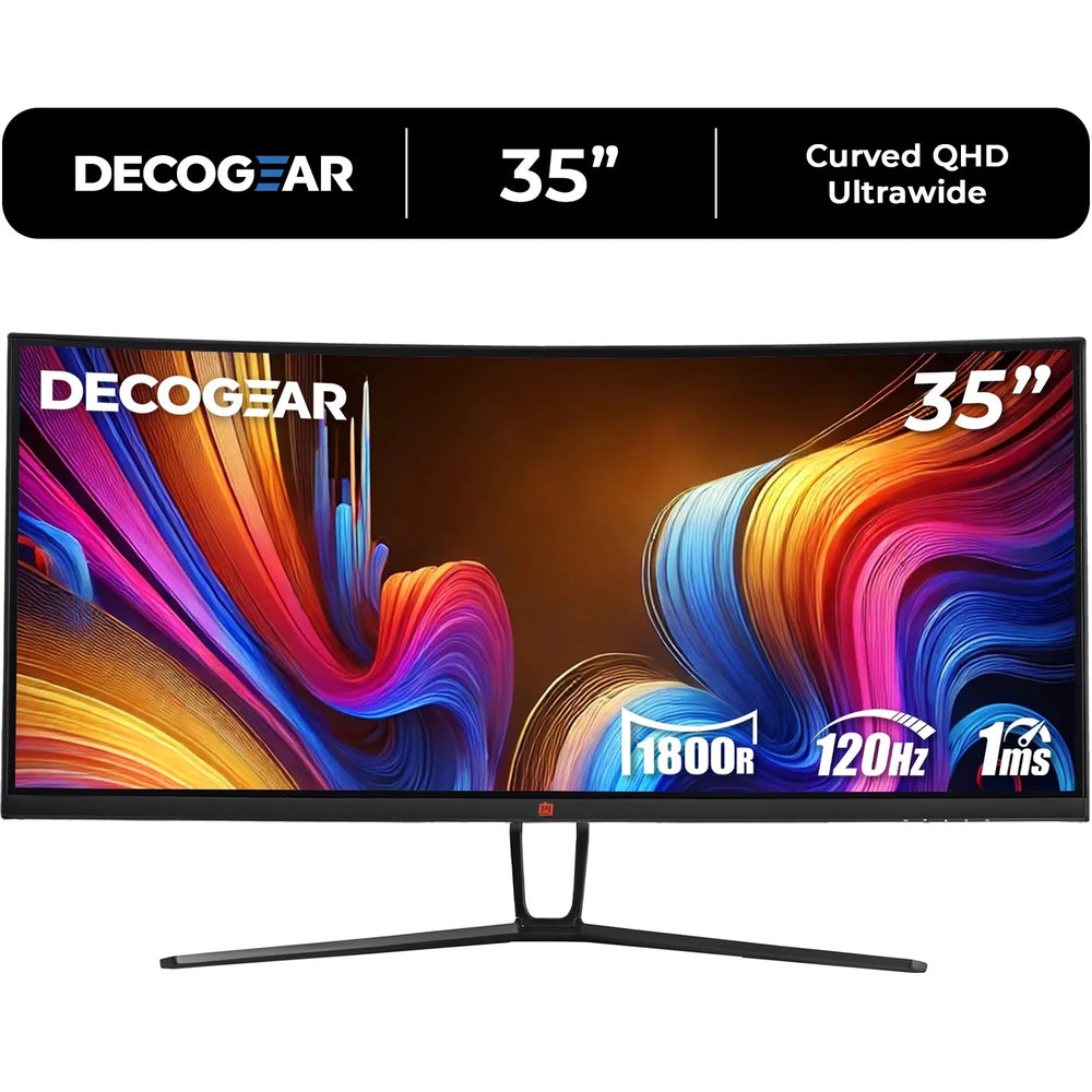 35" Curved Gaming Ultrawide Monitor, 3440X1440, 120 Hz, 1Ms MPRT, Color Accurate