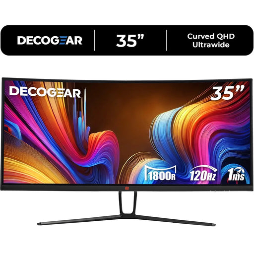 35" Curved Gaming Ultrawide Monitor, 3440X1440, 120 Hz, 1Ms MPRT, Color Accurate