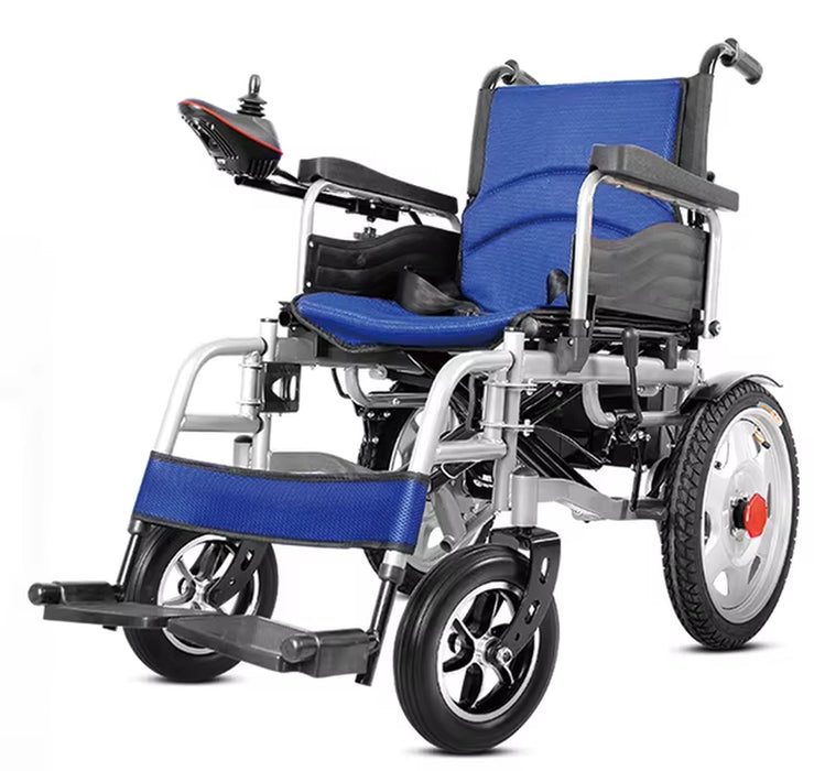 Portable Electric Wheelchair Lightweight Battery Powered Electric Wheelchair