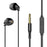 Soft silicone soundproof in-ear headphones