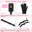 1Pc 5 In 1 Hot Air Styler Straightener Curler Dryer Automatic Wrap Styler Hair Dryer Brush Set With 3 Temp Settings ALCI Plug Glove Cable Tie 2 Alligator Hair Clips