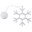 Christmas LED Suction Cup Chandelier Santa Claus Elk Snowman Lights Holiday Party Window Decor Lamps Battery Powered