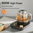 Professional Multi-functional Glass Teapot  800ml Fast Heating Cooking And Brewing Integrated Electric Kettle With Stainless Steel Filter