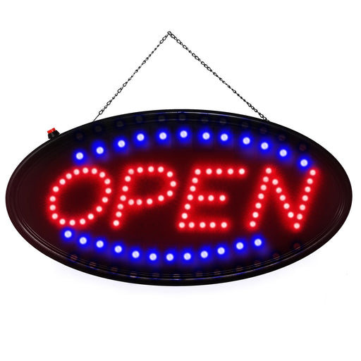 1Pc Ultra Bright LED Neon Open Sign Normal Lighting Store Business Sign Animated Motion