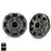6.5" Charcoal Marine Speakers (QTY 2) 1 Pair of OEM Replacement Speakers