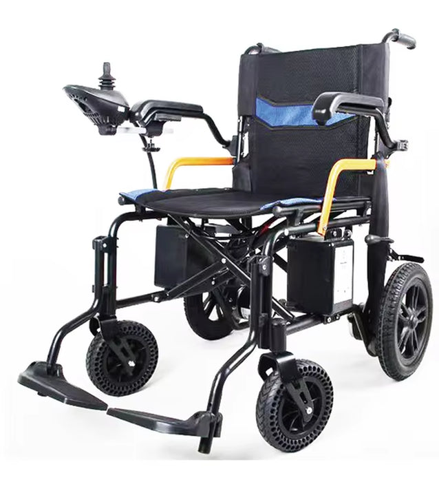 Portable Electric Wheelchair Lightweight Battery Powered Electric Wheelchair