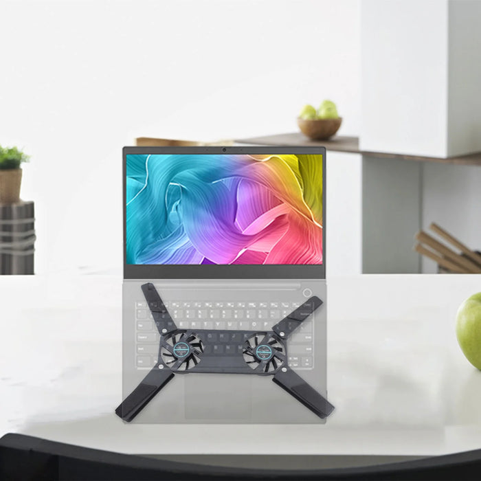 Laptop Cooler Gaming Laptop Heat Dissipation Pad, Ergonomic Portable Laptop Cooler Pad, Strong Wind Laptop Heat Dissipation Base Holiday Saving Gifts