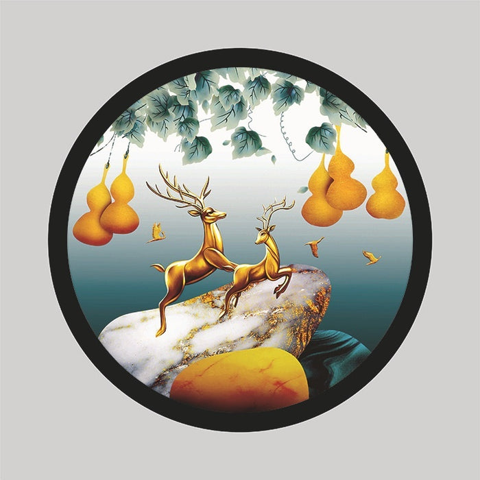 Led Wall Lamp New Chinese Style Wall Painting Simple Lamps