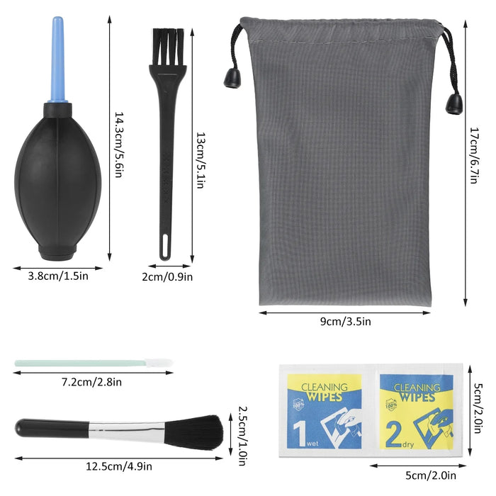 85PCS Keyboard Cleaning Kit, Laptop Computer Screen Cleaner, Camera Cleaning Kit, Anti-Static Brush, Small Cleaning Brush and Wipe Electronics Kit