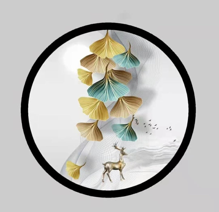 Led Wall Lamp New Chinese Style Wall Painting Simple Lamps