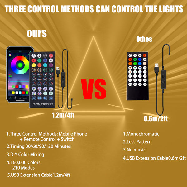 Modern Curved RGB Table Lamp For Bedrooms & Desks - Futuristic Mood Lighting For Game Rooms