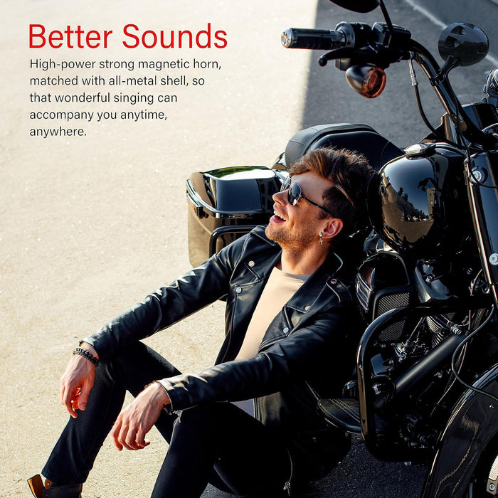 Bluetooth Motorcycle Speakers - Waterproof, 200W RZR Speakers for ATV, UTV, Golf Cart & Jet Ski