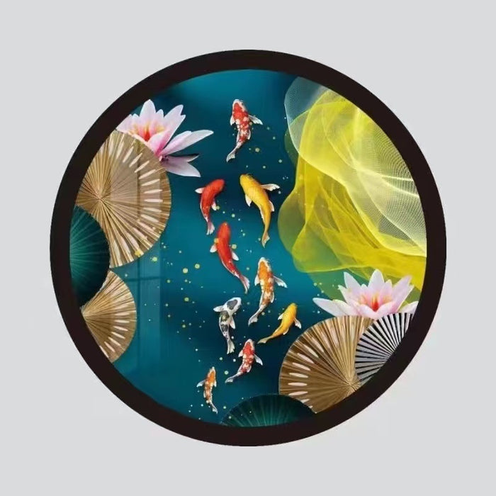 Led Wall Lamp New Chinese Style Wall Painting Simple Lamps