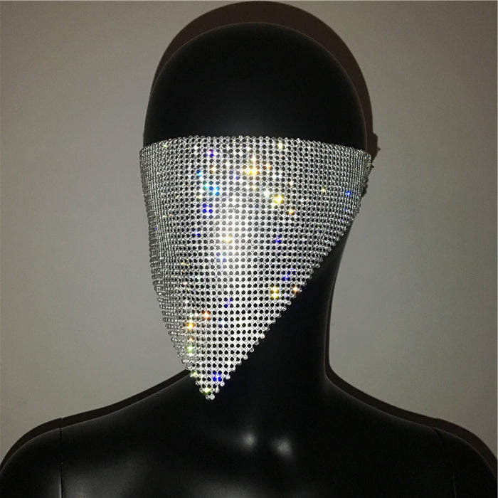 Explosive Metal  Jewelry Mask