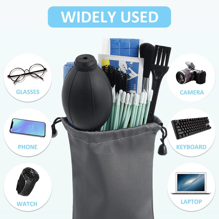 85PCS Keyboard Cleaning Kit, Laptop Computer Screen Cleaner, Camera Cleaning Kit, Anti-Static Brush, Small Cleaning Brush and Wipe Electronics Kit