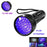 100 LED UV Flashlight Black Light 395 NM Ultraviolet Torch Blacklight Detector for Dog Urine, Pet Stains and Bed Bug