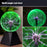 Mcoplus 7Inch Green Plasma Ball, Plasma Lamp/Light, Plasma Electric Nebula Li...