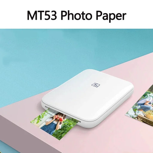 Photo Paper 2X3 Inch Sticky-Backed Photo Paper for HPRT MT53 Pocket Photo Printer