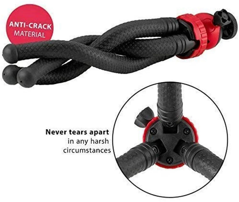 Flexible 12" Camera Compatible with Vide & Digital Cameras, Black