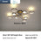Led Lighting Chandelier Living Room Bedroom Lamps