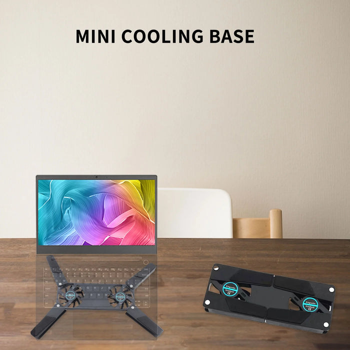 Laptop Cooler Gaming Laptop Heat Dissipation Pad, Ergonomic Portable Laptop Cooler Pad, Strong Wind Laptop Heat Dissipation Base Holiday Saving Gifts