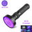 100 LED UV Flashlight Black Light 395 NM Ultraviolet Torch Blacklight Detector for Dog Urine, Pet Stains and Bed Bug