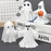 Halloween Middle Finger Love Ghost Ornaments