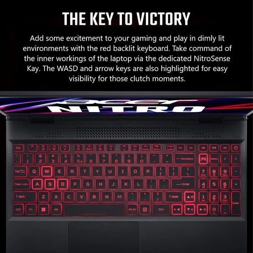 Nitro 5 Gaming Laptop, 15.6" FHD IPS 144Hz Display, 12Th Gen Intel 12-Core I5-12500H, Geforce RTX 3050, 64GB RAM, 2TB SSD, Thunderbolt 4, Backlit Keyboard, Wifi6, Mytrix HDMI Cable, Win 11 Pro