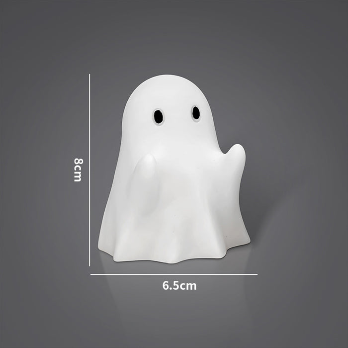 Halloween Middle Finger Love Ghost Ornaments