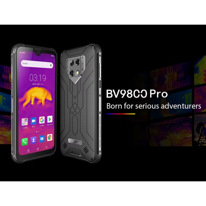 Free Sample Mobile Phones 6GB+128GB Waterproof Phone 6.3 Inch Android NFC Ebay Phones Blackview BV9800 Pro