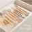 Non-Stick Silicon 12 Pcs Heat Resistant Wooden Handle Kitchen Cooking Utensils Set, Khaki Color