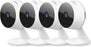 Security Cameras 4 Pieces, Home Security Camera Indoor 1080P, Wi-Fi Cameras for Baby/Pet, Motion Detection, Two-Way Audio, Night Vision