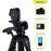 67-Inch Tripod with Smartphone Cradle for DSLR Cameras, Smartphones and Gopro Action Cameras