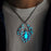 Halloween Creative Stereo Luminous Spider Necklace Jewerly Glowing Night Fluorescence Antique Vintage Glow In The Dark For Men Women Gift Party Halloween Day Club
