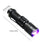 365/395Nm Mini LED UV Flashlight Ultraviolet Light Money Verification Lamp Pet Urine Stain Detector Tools Ultraviolet Torch