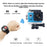 Ultra HD 4K Action Camera 720P/30FPS Wifi Underwater Cameras Waterproof Helmet Bicycle Video Recording Cameras Outdoor Sport Cam