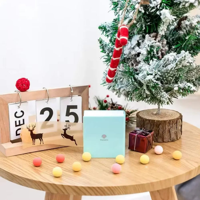 M02 Portable Mini Sticker Printer Thermal Pocket Photo Printer Bluetooth Wireless Picture Printer Portable for Phone