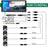 Car Backup Cameras System with 4K 10.36" Touch Screen Quad Display Monitor & 4Pcs 1080P Backup AHD Cameras, MP5 Player, Vehicle DVR Recorder for Rv/Truck/Bus/Trailer/Camper/Van