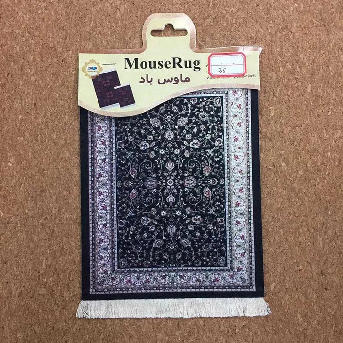 Mini Persian Carpet Mouse Pad Desk Computer Notebook Mouse Mat Tea Coaster Pet Pad Multifunctional Anti-Slip Desk Pad