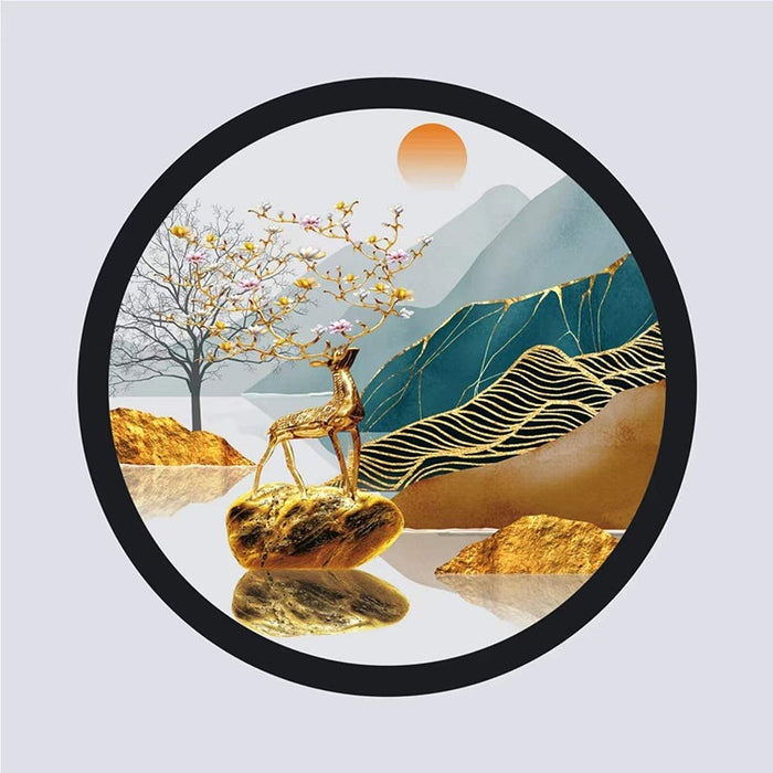 Led Wall Lamp New Chinese Style Wall Painting Simple Lamps