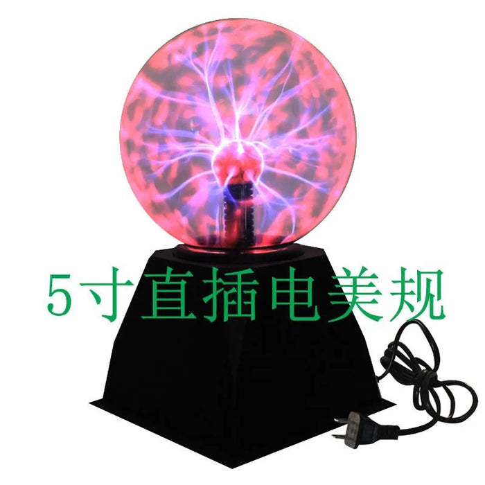 Novelty Magic Crystal Plasma Ball Touch Lamp 3/4/5/6/8Inch LED Night Light Kid Birthday Christmas Gift Decor Electrostatic Flash
