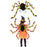 Halloween Spider Backpack Nine LED Modes Plush Sugar Bag
