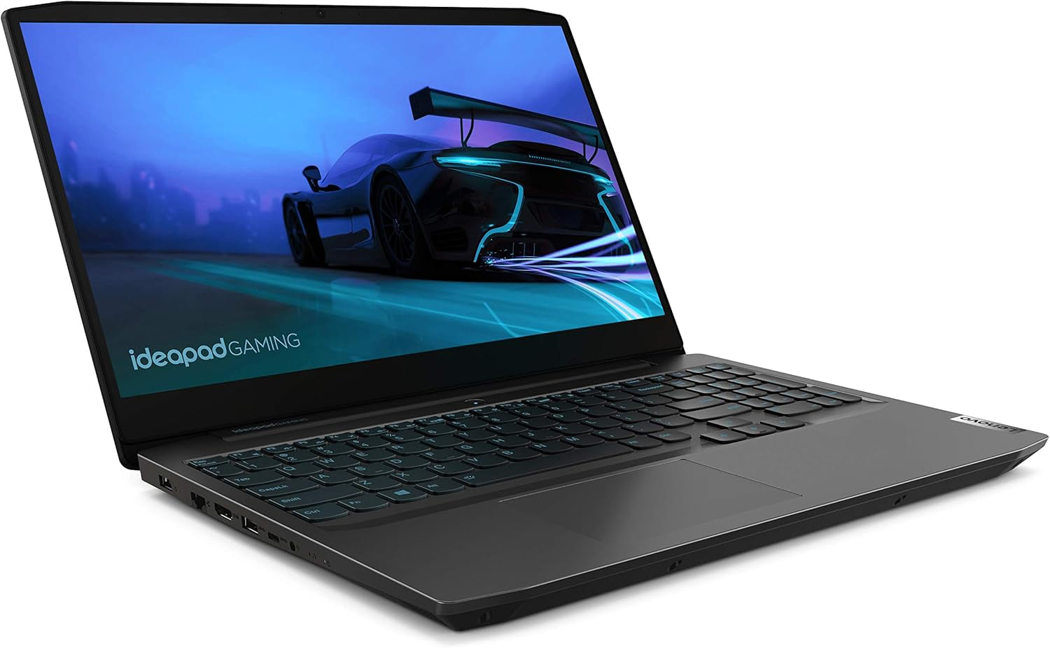 Ideapad Gaming 3 15" Laptop, 15.6" FHD (1920 X 1080) Display, AMD Ryzen 5 4600H Processor, 8GB DDR4 RAM, 256GB SSD, NVIDIA Geforce GTX 1650 Graphics, Windows 10, 82EY00FDUS, Onyx Black