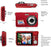 HD Mini Digital Cameras,Point and Shoot Digital Cameras for Kids Students Beginners-Birthday Xmas Gifts