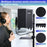 Microphone Isolation Shield with Pop Filter & Tripod Stand, Foldable Mic Shield