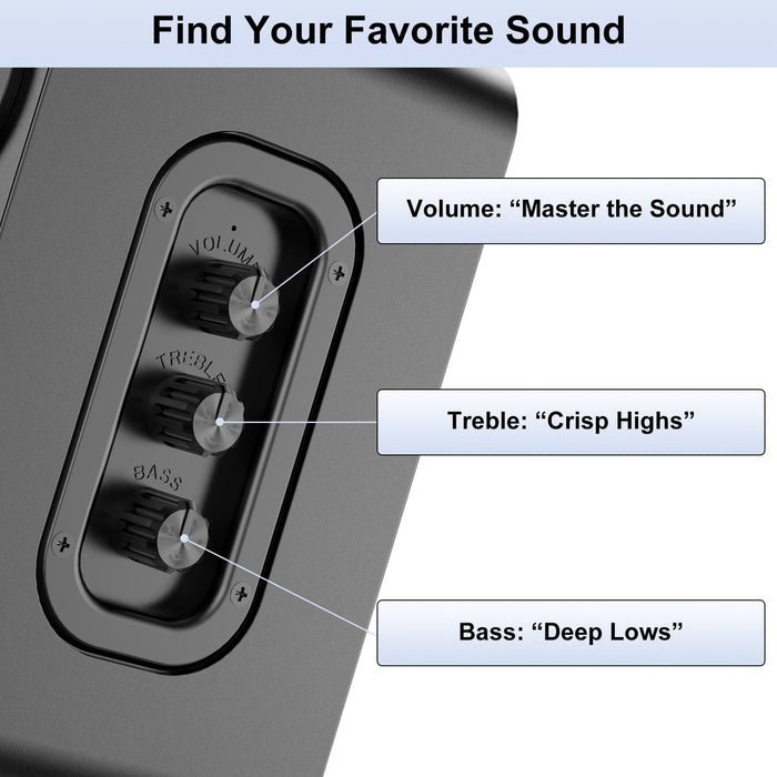 Bookshelf Speakers 50W*2, Computer Speakers 2-Way Bipolar, Bluetooth Speakers Usb/Aux(3.5Mm)/Optical Connection for Computer/Home Theater, Plug-In, SD02