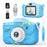 Children Digital Cameras with 32G Card Dual Cameras Photography Video Camera Boy Girl Birthday Gift Educational Toys for Kids