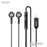 Monster Remax Metal In-Ears Earphone Tws Earbuds Wired Type-C Lightning Round Hole E-Sports Headphones For A Pple H Uawei Xiaomi