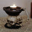 Creative Three Ghost Head Top Candle Desktop Storage Tray